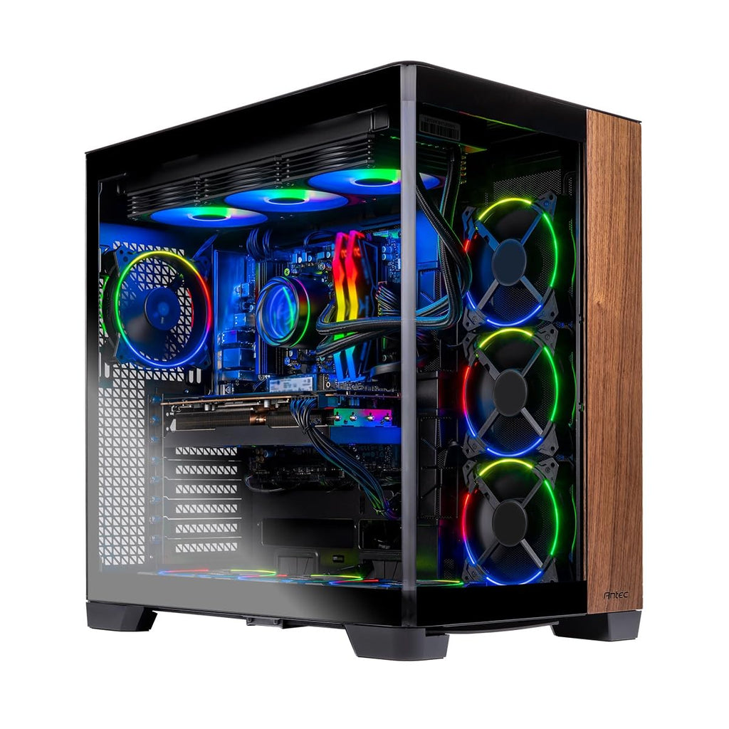 Skytech Gaming Prism 4 Desktop PC, Ryzen 9 9950X3D 4.3 GHz (5.7GHz), NVIDIA RTX 5080 16GB, X870 Board, 4TB Gen4 NVMe SSD, 64GB DDR5 RAM 6000 RGB, 1000W Gold ATX 3 PSU, 360mm ARGB AIO, Wi-Fi, Win 11