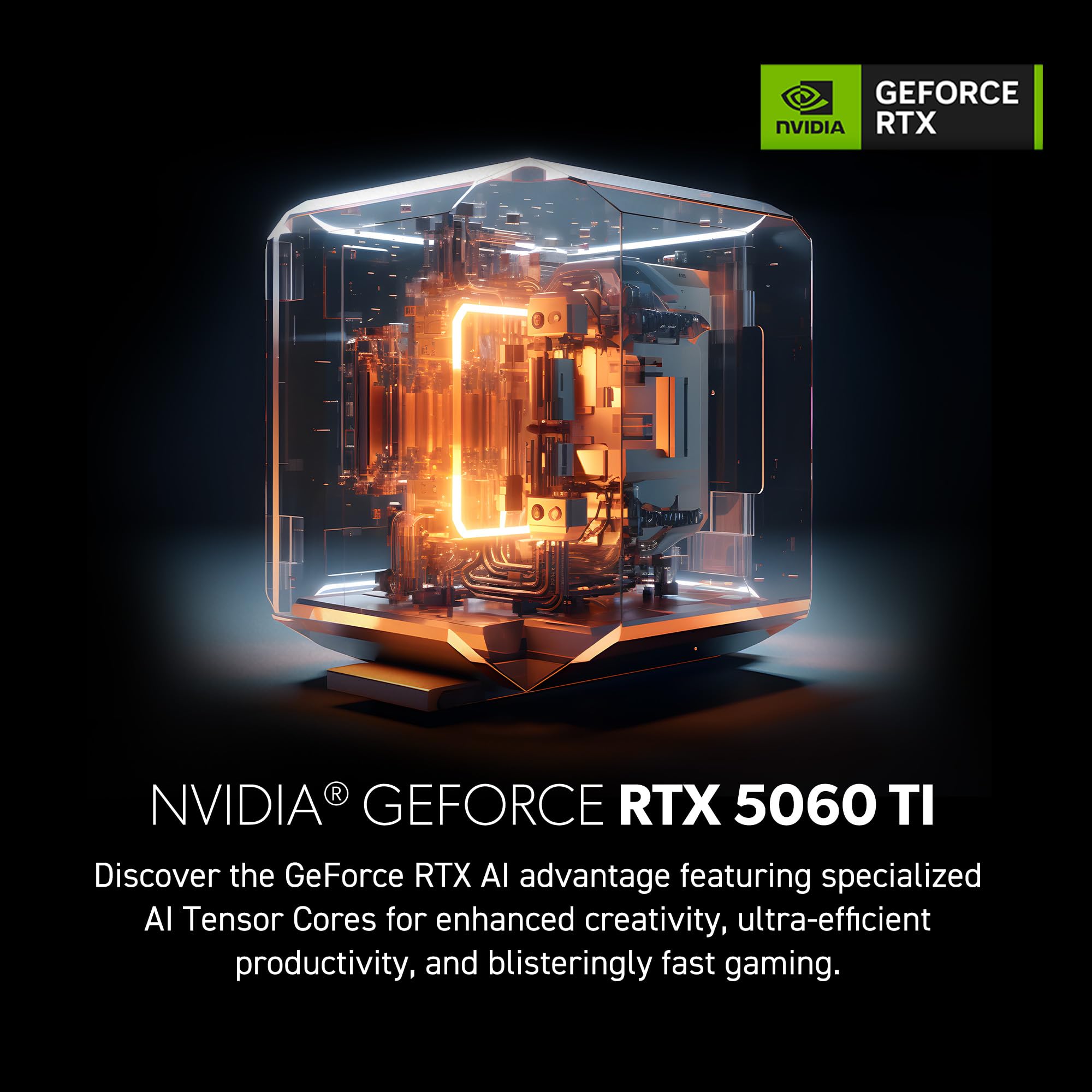 msi Codex Z2 Gaming Desktop: AMD R7-8700F, GeForce RTX 5070, 32GB DDR5, 2TB m.2 NVMe SSD, USB Type-C, VR-Ready, Windows 11 Home : A8NVP-436US