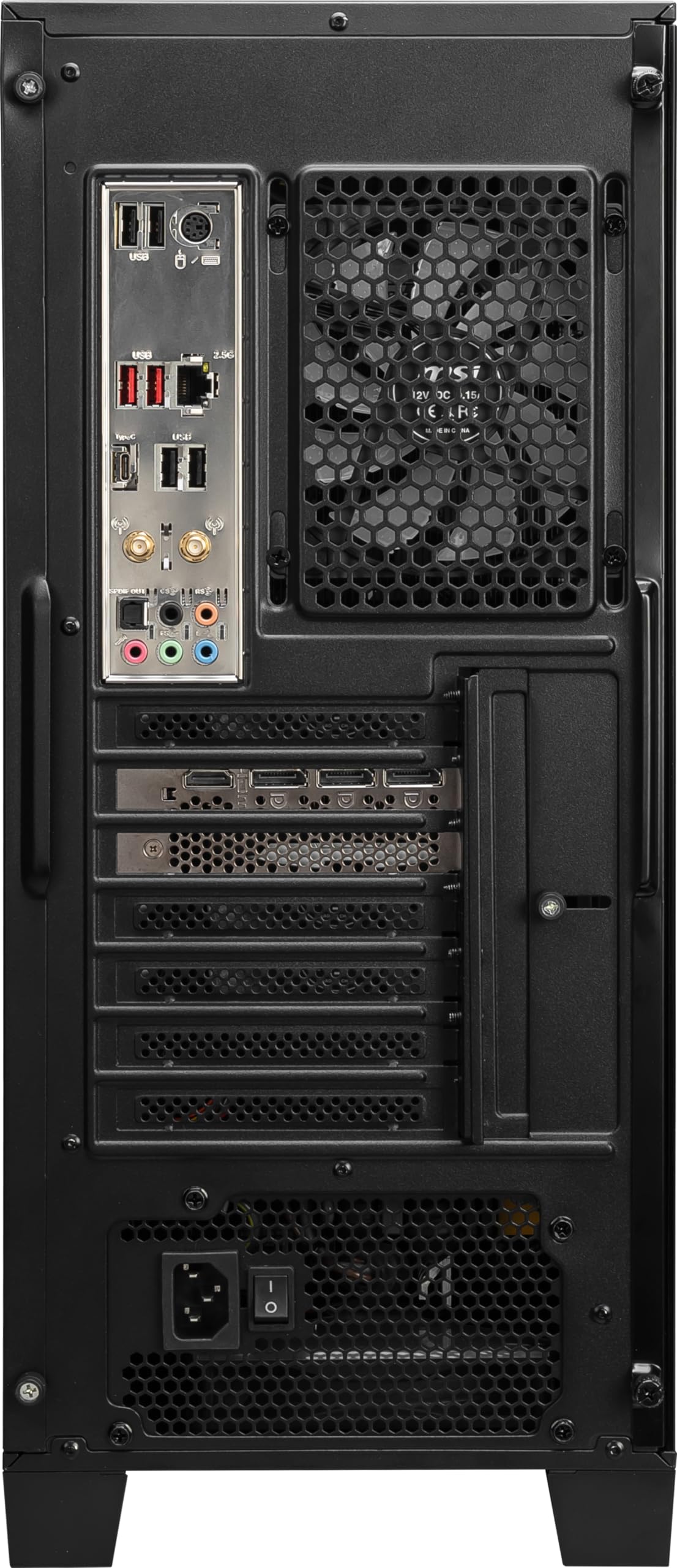 msi Codex Z2 Gaming Desktop: AMD R7-8700F, GeForce RTX 5070, 32GB DDR5, 2TB m.2 NVMe SSD, USB Type-C, VR-Ready, Windows 11 Home : A8NVP-436US